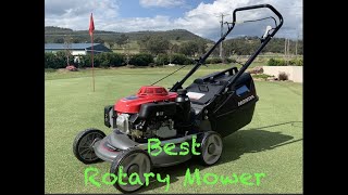 Best Lawn mower Honda HRU196 Buffalo Pro push rotary [upl. by Lorrimer]