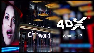 4DX movie theatre features snow and wind [upl. by Auqeenahs]