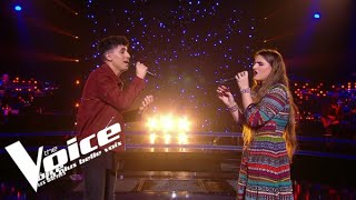 Babylone  Zina  Youssef Zaki VS Anaïd B  The Voice France 2021  Battles [upl. by Astiram]