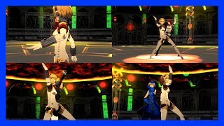 Persona 3 Dancing Moon Night JP  Heartful Cry ATLUS Konishi Remix Video w All Partners [upl. by Osnofledi]