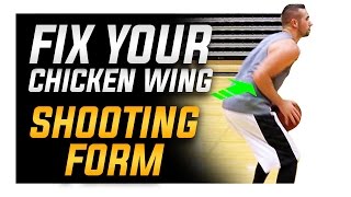 How to Fix Your Shooting Elbow Basketball Shooting Form HD [upl. by Lerraf564]