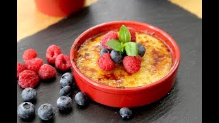 Vegan Crème Brûlée I The Buddhist Chef [upl. by Agnesse]