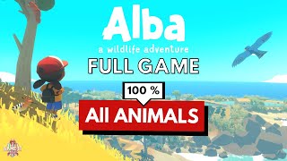 Alba A Wildlife Adventure Full Game Gameplay Walkthrough  100   No Commentary [upl. by Ahsinnek]