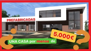 ✅ CASAS PREFABRICADAS en ESPAÑA ¿CUÁNTO CUESTAN  Características [upl. by Kenneth45]