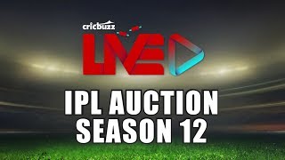 Cricbuzz LIVE IPL 2019 Auction Postshow [upl. by Tiedeman]