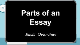 Parts of an Essay [upl. by Aronos]