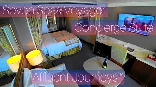 Regent Seven Seas Voyager Concierge Suite [upl. by Eyma]