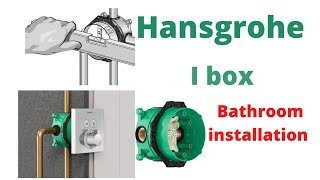 Hansgrohe iBox universal installation tech plumber Malkeet [upl. by Buerger569]