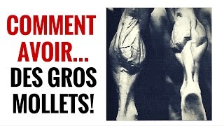 Musculation Comment avoir de gros Mollets [upl. by Ynamreg127]