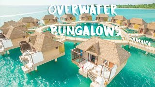 Overwater Bungalows Jamaica  Sandals South Coast Room Tour [upl. by Aihsia]