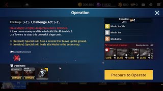 Counterside Global Challenge 315 Perfect Run 3 Stars [upl. by Oiratno]