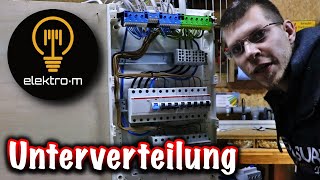 Unterverteilung verdrahten  Hausanschluss ElektroM [upl. by Ethelinda745]