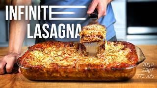 The Lasagna You Can Eat Every Day INFINITELY  High Protein Meal Prep [upl. by Andrews]