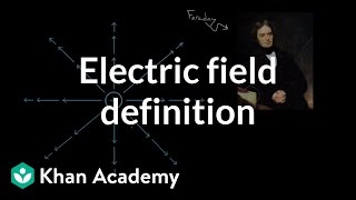 Electric field definition  Electric charge field and potential  Physics  Khan Academy [upl. by Yila]