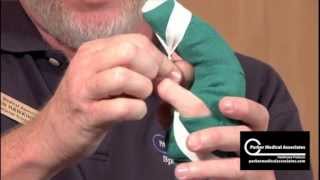 Finger Splint Technique [upl. by Tedda]