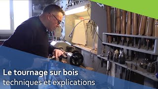 Le tournage sur bois Paul Kersaudy nous montre sa technique [upl. by Eillah]