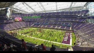 US Bank Stadium Tour  StewarTV [upl. by Freddie]