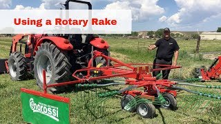 All About the Enorossi Rotary Rake  Demo [upl. by Harv92]