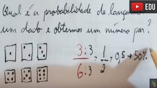 Possibilidades e Probabilidades Simples Parte 1 [upl. by Streetman]