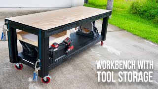 How to make A Workbench  DIY WOODWORKING [upl. by Serle]