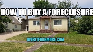 How to Buy a Foreclosure REO Courthouse HUD Online Auction [upl. by Trabue]