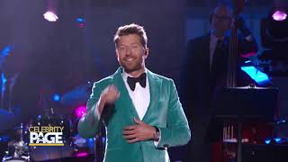 Brett Eldredge Takes The Stage With Kelly Clarkson For Christmas In Rockefeller Center  CPTV [upl. by Turnheim]