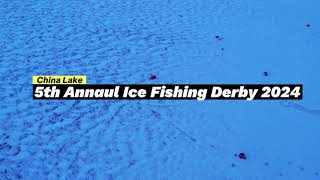 China Lake Ice Fishing Derby 2024 [upl. by Sucam]