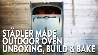 Städler Made Outdoor Pizza Oven  Unboxing DIY Build amp Bake [upl. by Enoryt530]