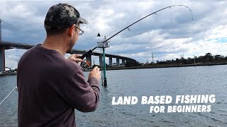 LAND BASED FISHING FOR BEGINNERS [upl. by Ahseekat]