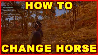 Assassins Creed Valhalla How to Change Mount Horse amp Wolf [upl. by Slavin]