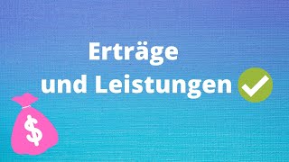 Erträge und Leistungen [upl. by Schweiker]