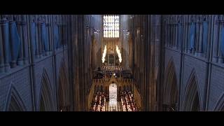 Dear Lord and Father of mankind Hymn  Westminster Abbey with lyrics [upl. by Namor60]