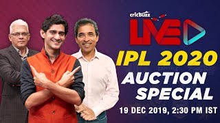 Cricbuzz LIVE IPL 2020 Auction Special [upl. by Alexina]