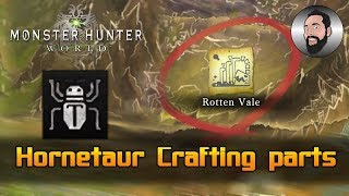 Hornetaur Shell amp Wing Location  Monster Hunter World [upl. by Moyer448]