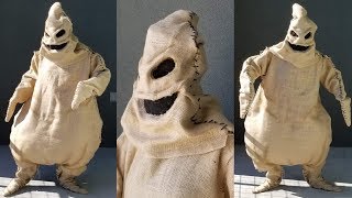 Oogie Boogie Costume Tutorial NO SEW Halloween Costume [upl. by Chaddie]