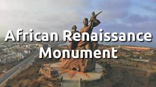 African Renaissance Monument  Dakar Senegal  Tallest Statue in Africa [upl. by Landri]