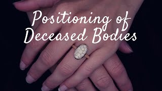 Positioning of bodies Tips to get someone positioned in a casket just right [upl. by Atnaloj337]