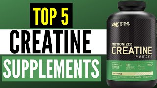 Best Creatine Supplements 2025 Top 5 Creatine Monohydrate Brands [upl. by Alica638]