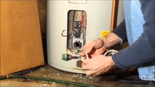 Replacing a water heater element [upl. by Haneen]