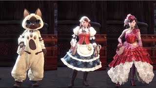 All Handlers Outfits as of v1502 [upl. by Aihsela]