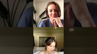 Danielle Savre and Stefania Spampinato IG live 11062020 [upl. by Ecienaj]