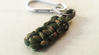 How To Make The Easiest Paracord Keychain  WhyKnot [upl. by Zoba]