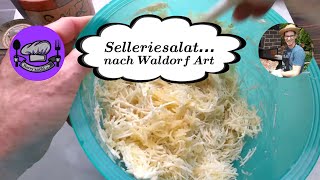 Selleriesalat fast Waldorfsalat [upl. by Nikkie]