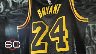 The story behind the Lakers’ Black Mamba jerseys  SportsCenter [upl. by Daph]