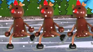 Five Reindeer  Christmas Songs for Kids [upl. by Iolande]