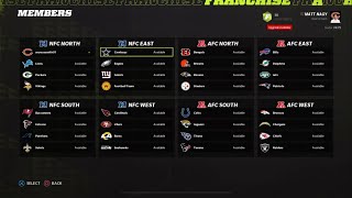 How To Create A League With Friends In Madden 22 Franchise [upl. by Emad]