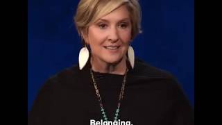 Brene Brown True belonging is the spiritual practice of [upl. by Yauqram]