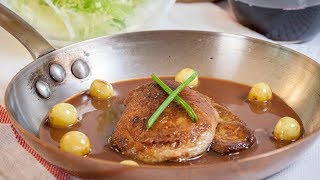 How To PanSeared Foie Gras  PanSeared Foie Gras Port Wine Sauce Recipe  Foie Gras Recipe [upl. by Siraj]