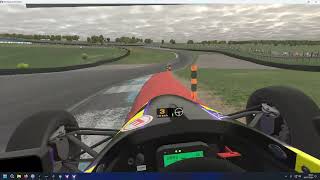 Ray FF1600  Knockhill Reverse  iRacing 2024S3W5 [upl. by Ahserb]