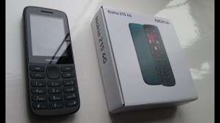 Nokia 215 4G 2020 Mobile Phone Cell Phone Review New Latest Nokia Games Snake MP3 FM Radio [upl. by Stronski]